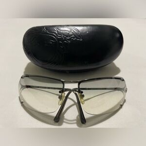vintage VERSACE SUNGLASSES! MOD N36 *Luxury Designer Unisex Frames* MEDUSA LOGOS